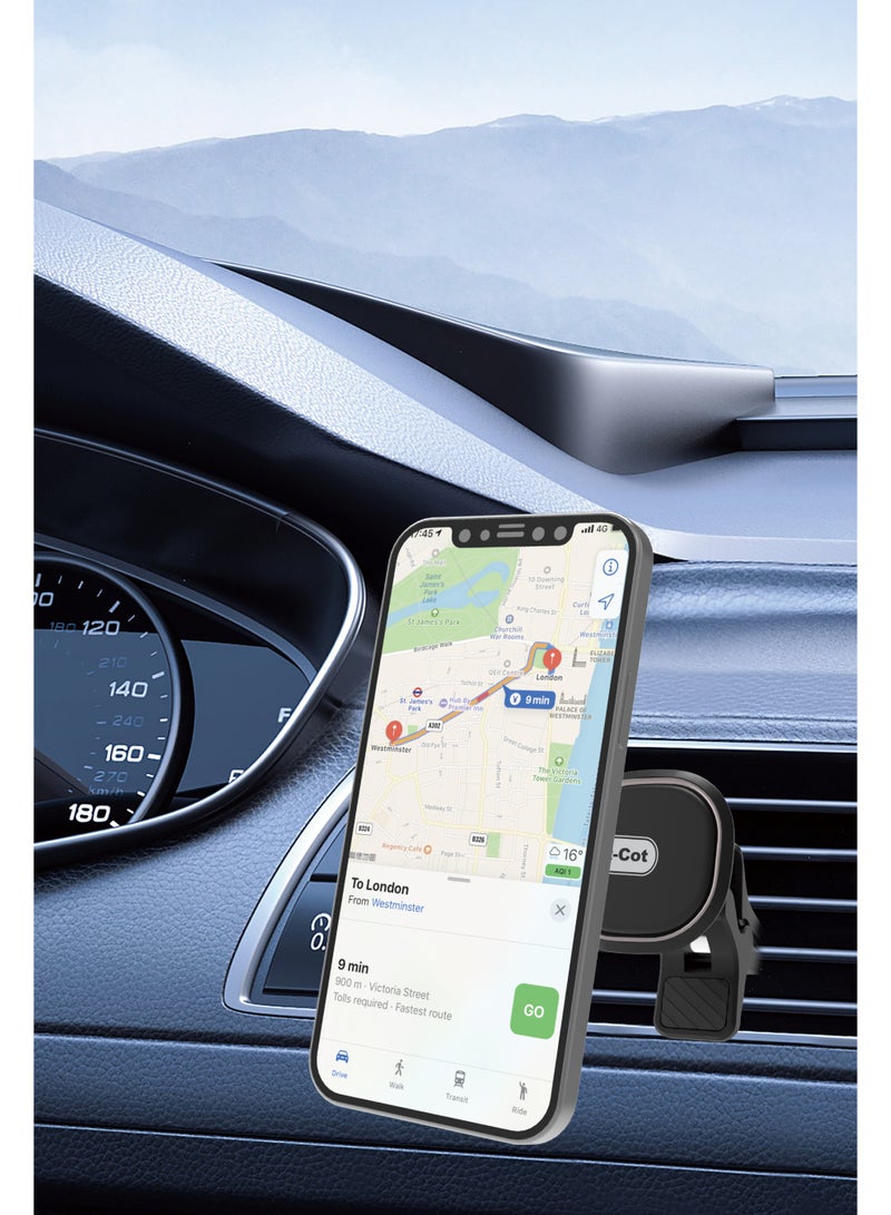 Cat - Cot Cat-Cot Super Magnetic Car Phone Holder with Strong Grip, ABS+Silicone – Universal Mobile Stand for All Smartphones | CT-33 - Image 4