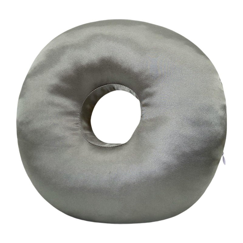 Ergonomic Ear Protections Pillow Sedding Dark Grey Ventilated Center For Side Sleepers - Image 2