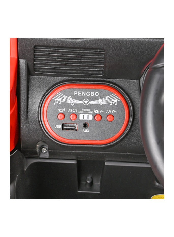 Kiko Rechargeable Battery Car 6 V-Black - Image 5