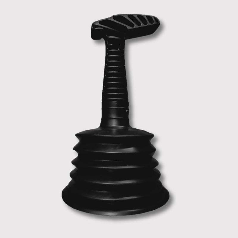 ISTARA Istara Drain Unblocker Cleaner Sink Plunger Cleaning Pump for Kitchen Sink Toilet Bathroom Round Shape Holder Toilet Plunger Household Dredging Bathroom Accessories for Kitchen  - Image 1