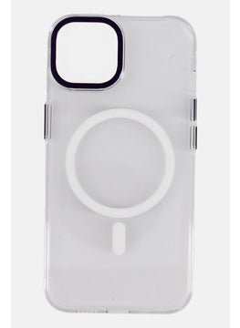 LEVELO iPhone  14 Magsafe Wireless Charging Phone Case, Transparent  - Image 1
