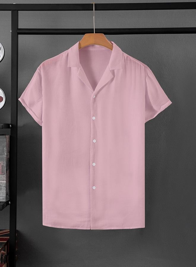 Take Two Men Textured Casual Shirt - Image 1