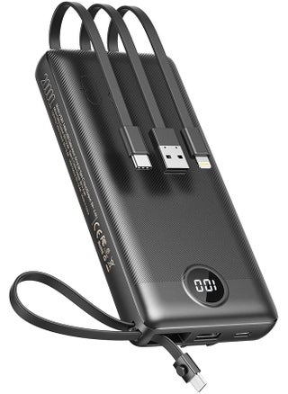 Power Bank With Built In Cables 20000Mah Portable Charger For Iphone Usb C Lcd Display External Battery Iphone Charger Bank Compatible With Iphone Ipad Samsung And Android Devices For Travel - pzsku/ZE19FA8E5B3EADF9F0290Z/45/_/1740917085/c16aaee7-59fb-4ea5-80e5-219bb4828ea3