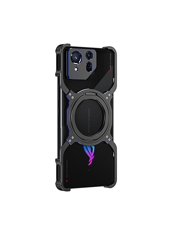 S-TOP Case For Asus ROG Phone 8 / 8 Pro Mechanical Arm Borderless MagSafe Holder Metal Phone Case - Image 2
