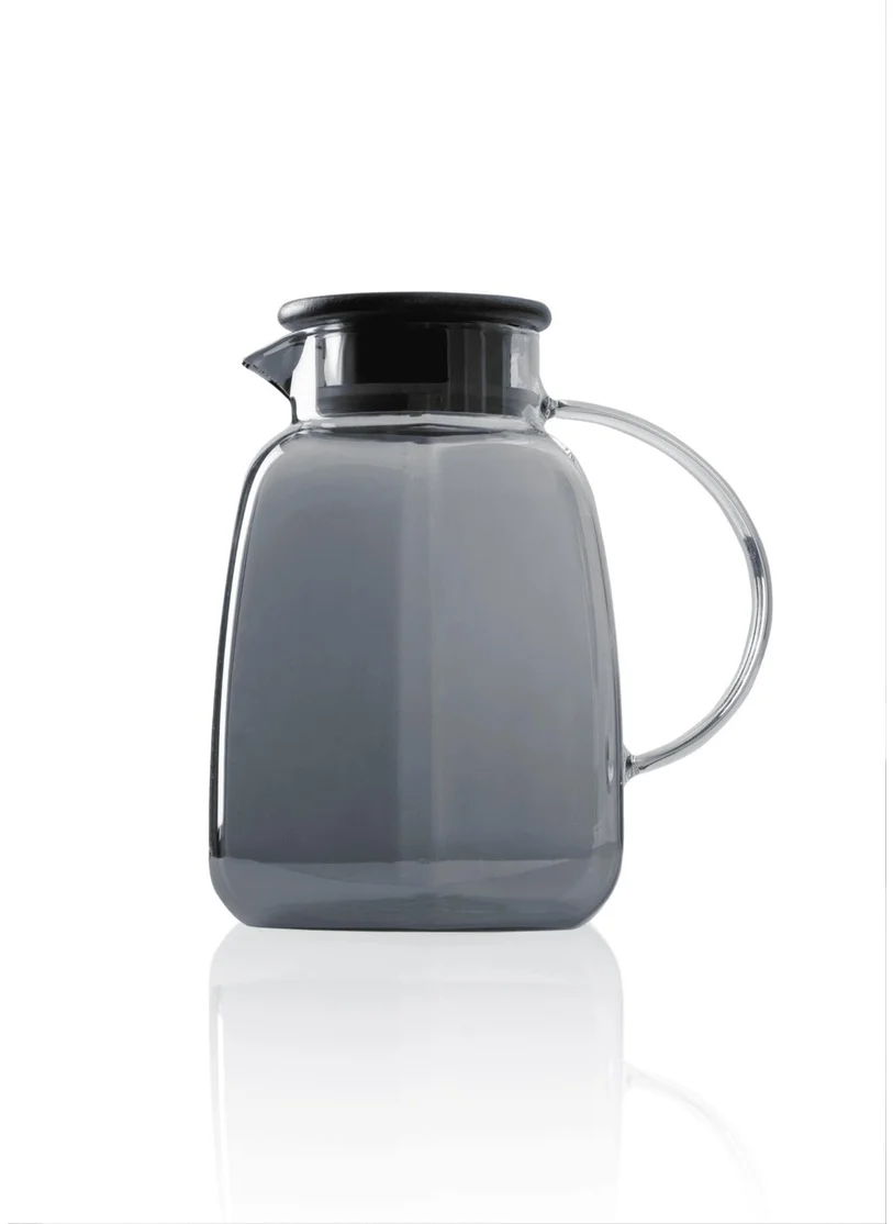 The Mia Wooden Glass Jug 2000 cc SSE0035
