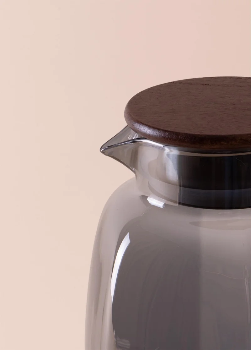 ذا ميا Wooden Glass Jug 2000 cc SSE0035