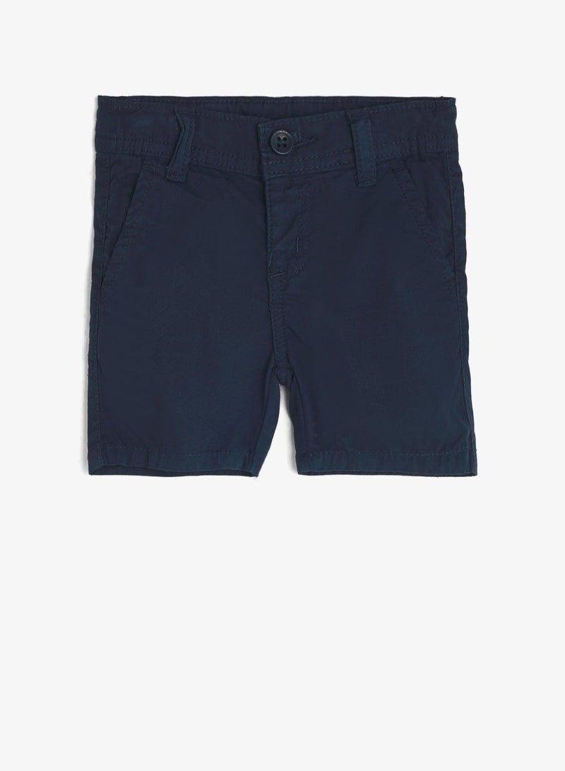 GUESS Infant Poplin Chino Shorts - Image 3