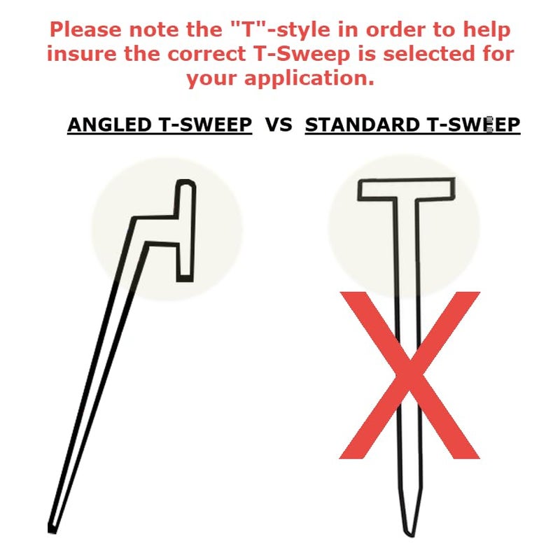 TechnologyLK Gordon Glass® Angled Gray Vinyl for Framed Shower Door Drip Rail - 36" Long, Framed Shower Door Bottom Sweep, Made in USA. - Image 3