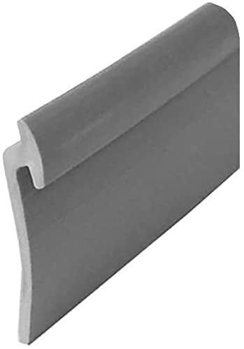 TechnologyLK Gordon Glass® Angled Gray Vinyl for Framed Shower Door Drip Rail - 36" Long, Framed Shower Door Bottom Sweep, Made in USA. - Image 4
