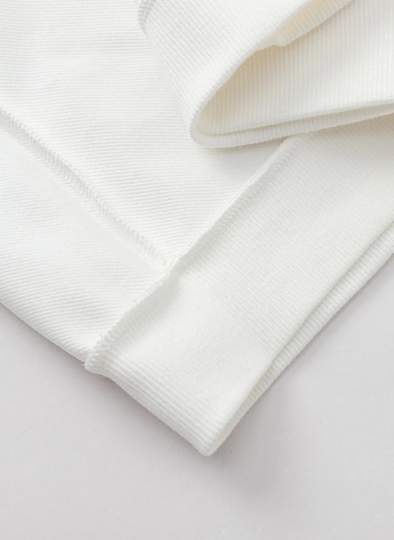 Balabala White Kids Unisex Round neck sweatshirt  | Best Price UAE