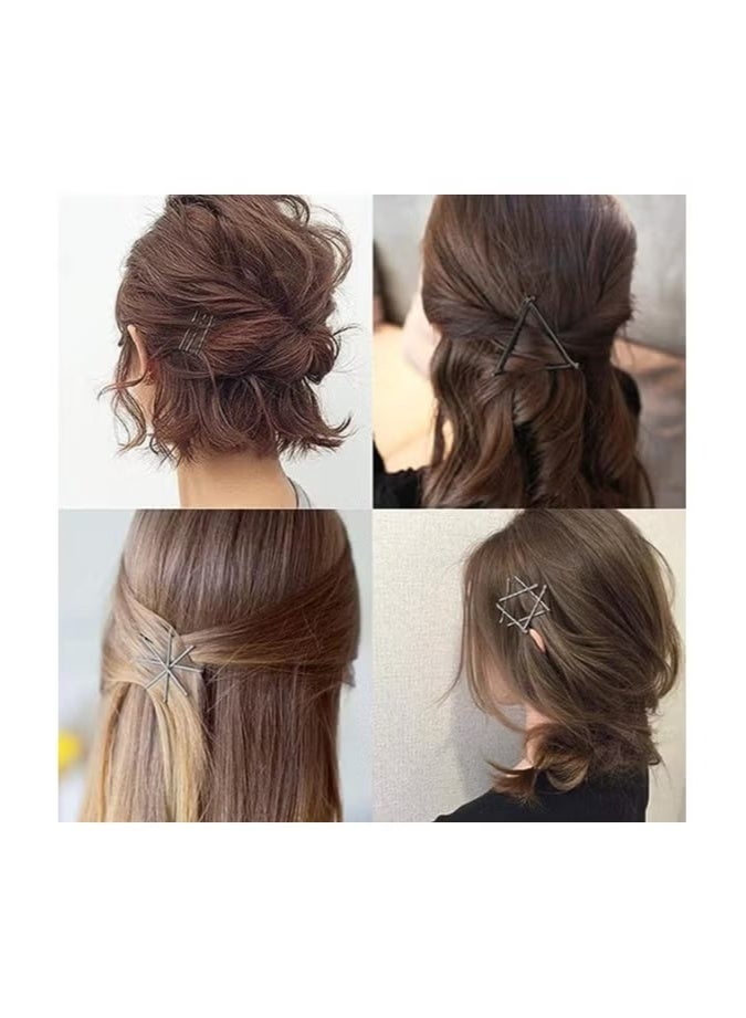 مجموعة من 100 دبوس شعر ، دبابيس شعر سوداء  للكعكات، مشبك شعر فاخر للفتيات والنساء ، رائع لجميع أنواع الشعر - Image 3