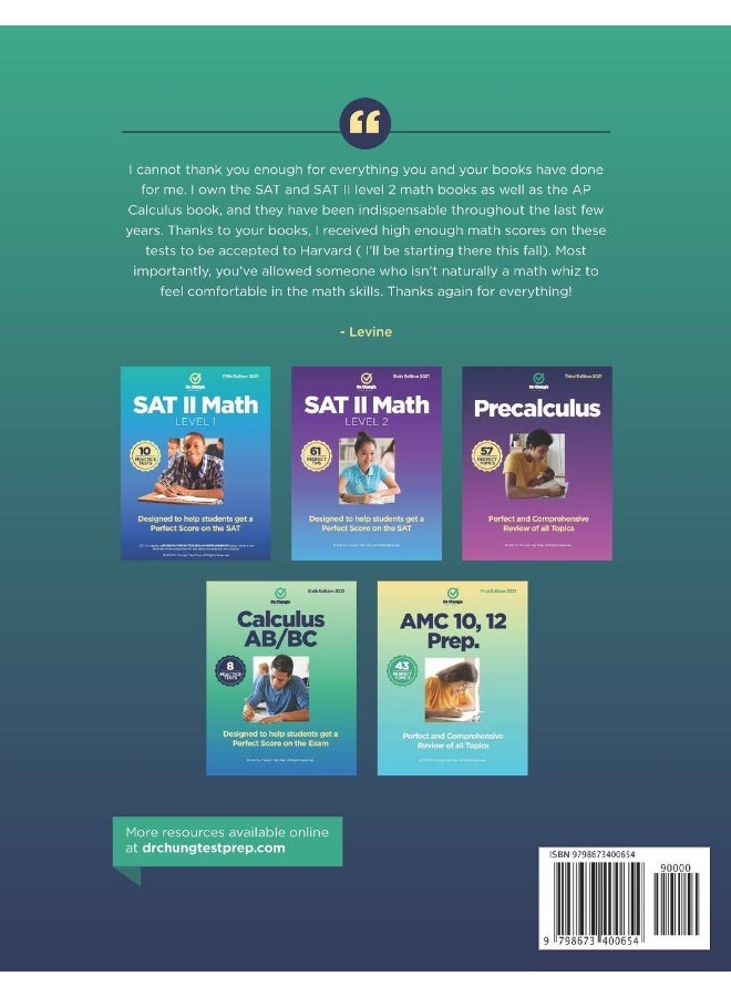 Dr. Chung's SAT Math: Designed to help students get a perfect score on the SAT. - Image 2