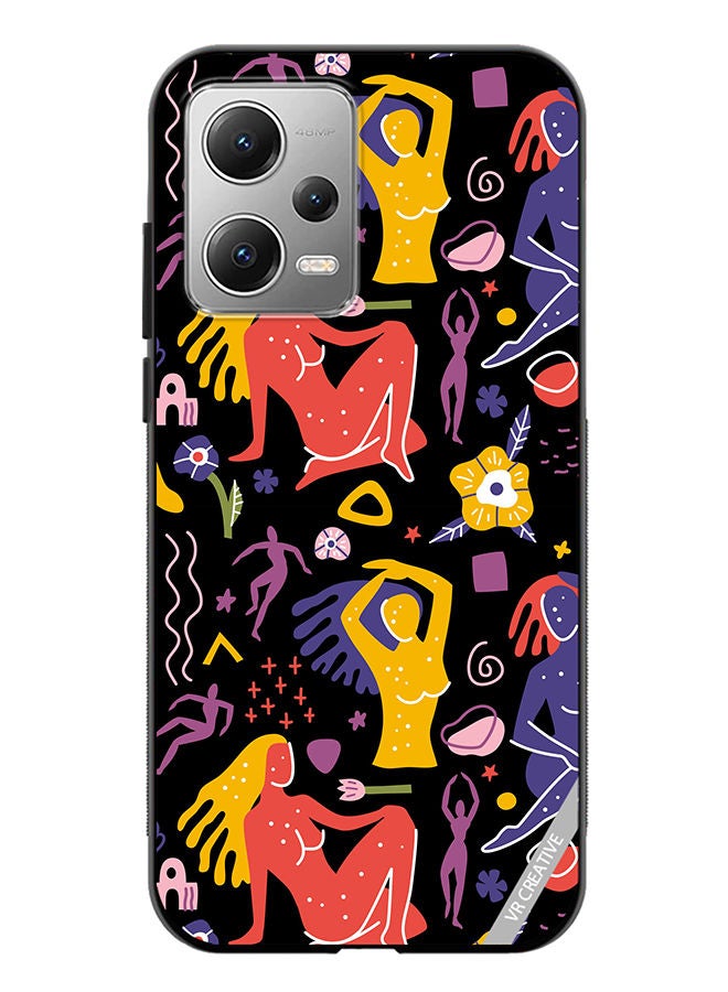 VR CREATIVE Protective Case Cover For Xiaomi Redmi Note 12 Of Flat Matisse Style Design Multicolour - Image 1