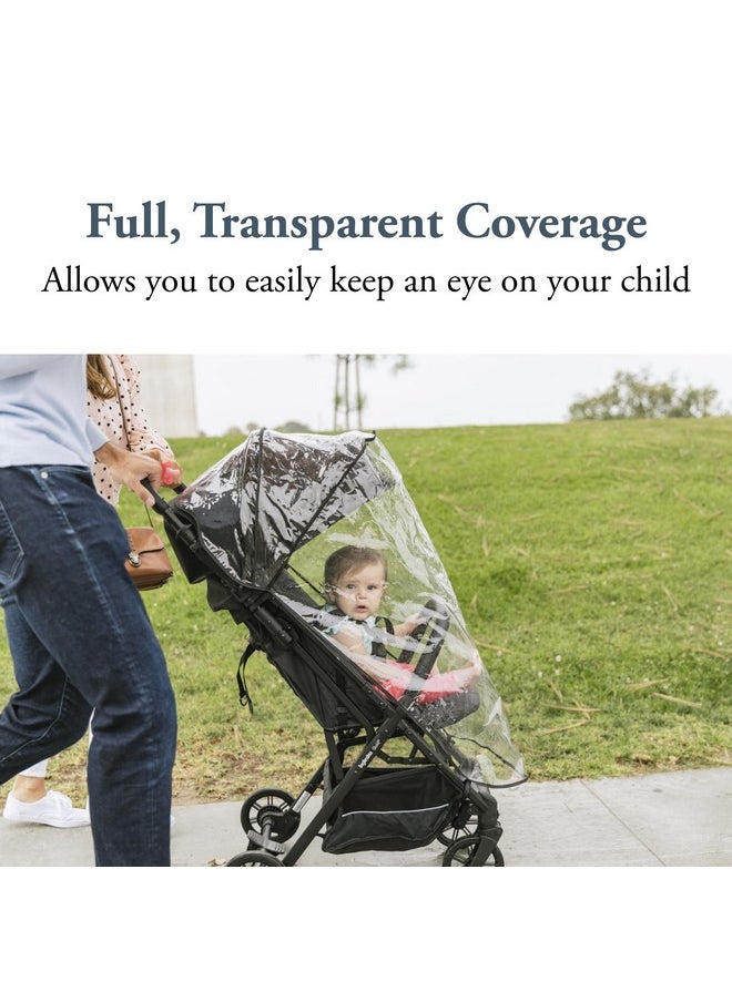 Quid Stroller Raincover, Clear - Designed For Quid Stroller - Easy To Install - Rain Cover & Insect Shield For Cold Weather, Wind - Bpa Free - pzsku/ZE1A00F1E83F1667C4A2EZ/45/_/1733728255/6ebcea11-7342-4bae-8616-4e0548710b73