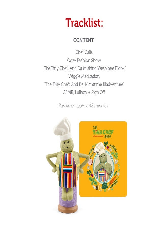Tonies Tiny Chef Audio Toy Figurine from The Tiny Chef Show - Image 4