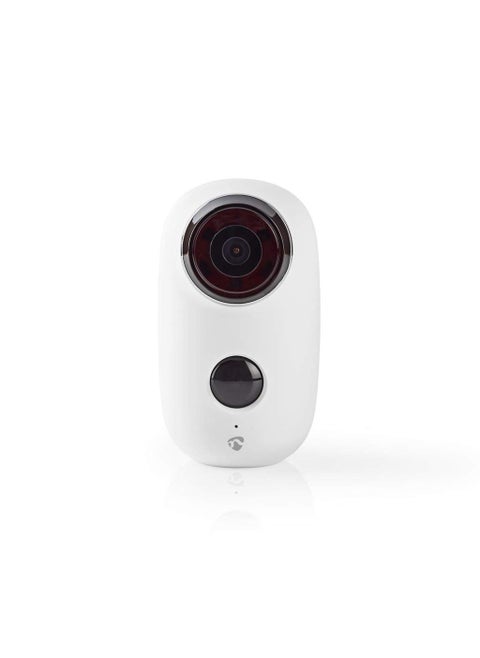 NEDIS (Designed in Netherlands) Wireless Wi-Fi 720p HD Two Way Communication IP Camera, White