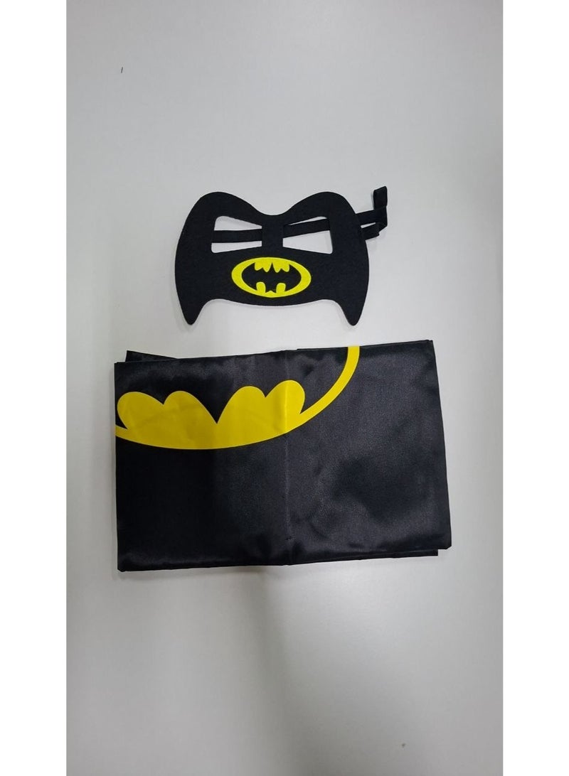 DC Comics Batman Costume Set – Bat Logo & Mask with Gift Box | Superhero Dress-Up for Kids | Halloween & Party. - Image 5