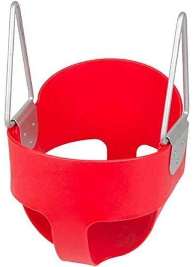 Rainbow Toys RBW TOYS Play Toddler Swing Chair Indoor/Outdoor High Back Full Bucket Toddler Swing Seat - Image 2