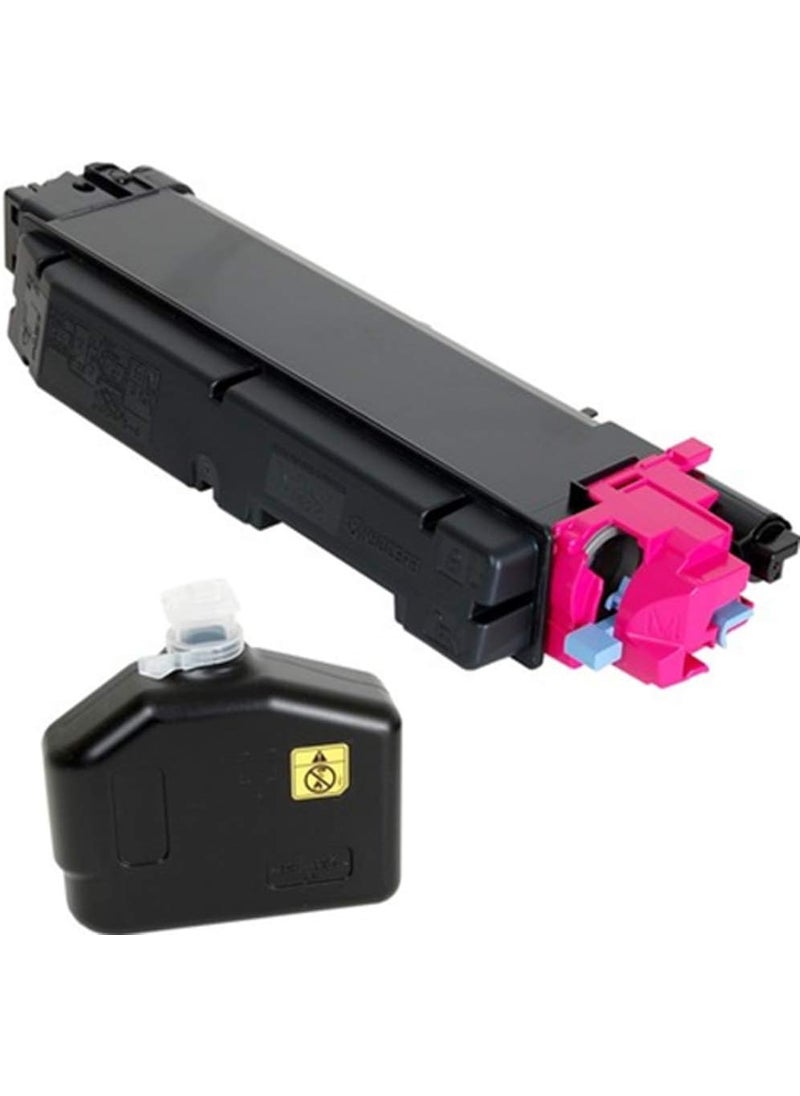 KYOCERA - Kyocera 1T02NSBUS0 Model TK5152M Magenta Toner Kit For use with Kyocera ECOSYS M3040idn ECOSYS M3540idn and FS2100DN Color Network Printers Up to 10000 Pages Yield at 5 Average Coverage - Image 1