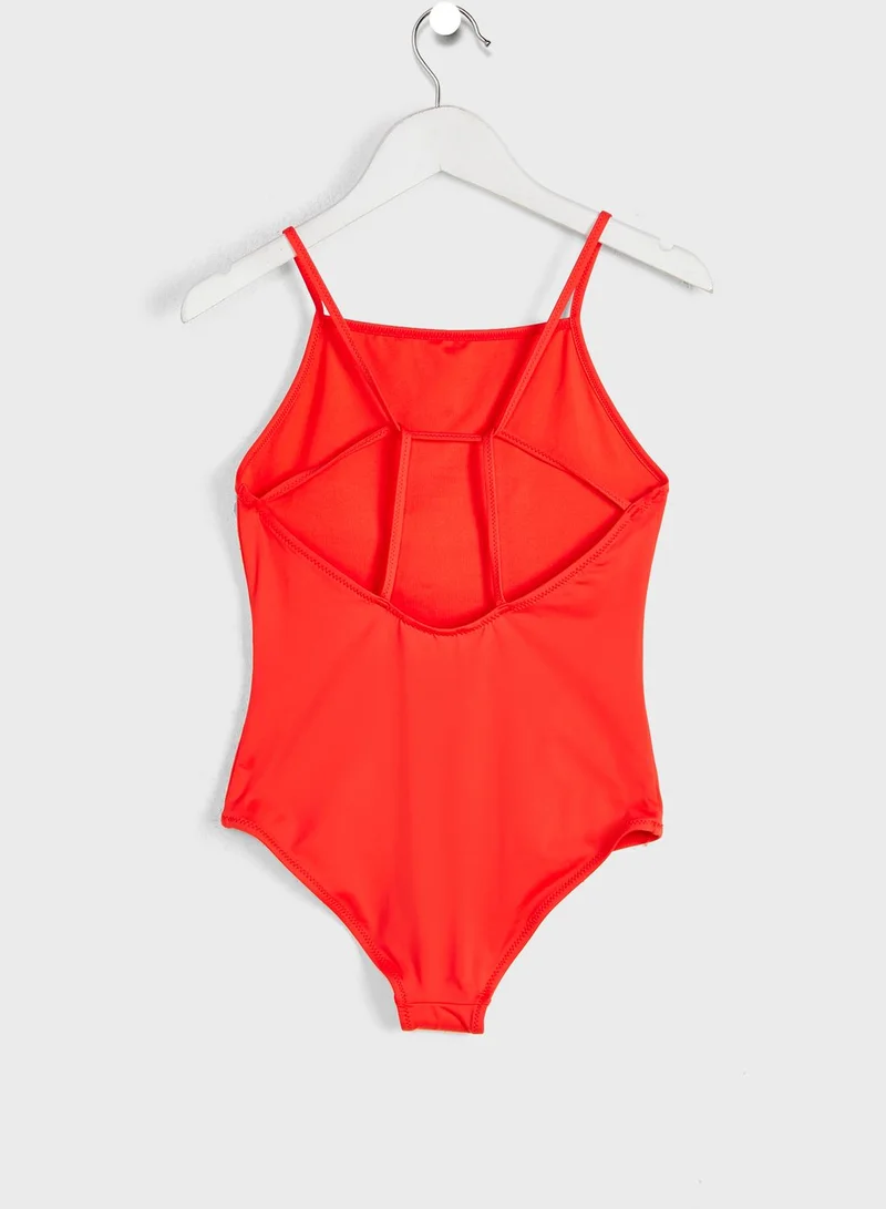 CALVIN KLEIN Youth Logo Swimsuit