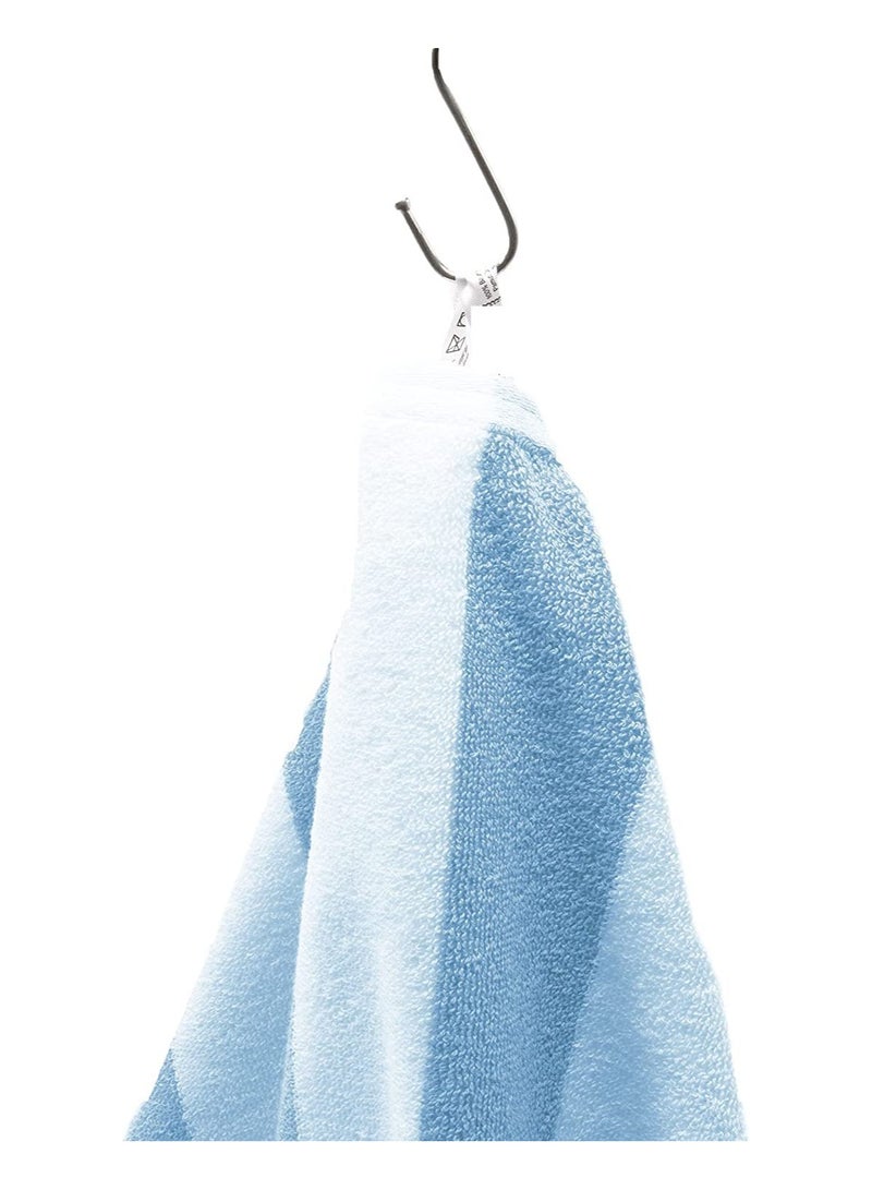 سيجنولا Signoola Kids Beach towel 100 x 50 cm Light Blue Stripes, 100% cotton. - Image 3