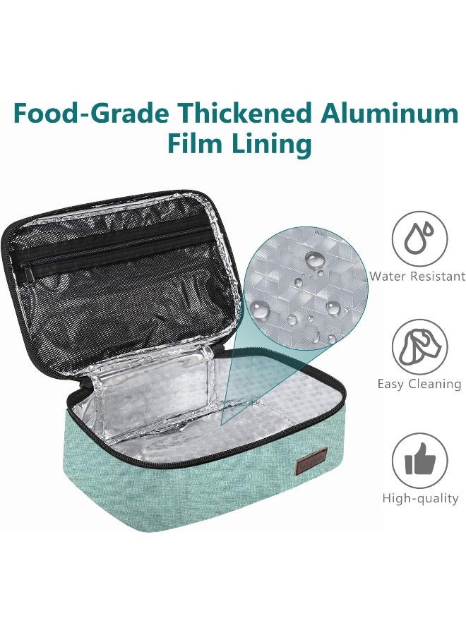 Gloppie Little Lunch Bag Small Insulated Lunch Box for Men Women Kids Lunchbox Mini Lunchbag Petty Lunch Pail Reusable - Image 3