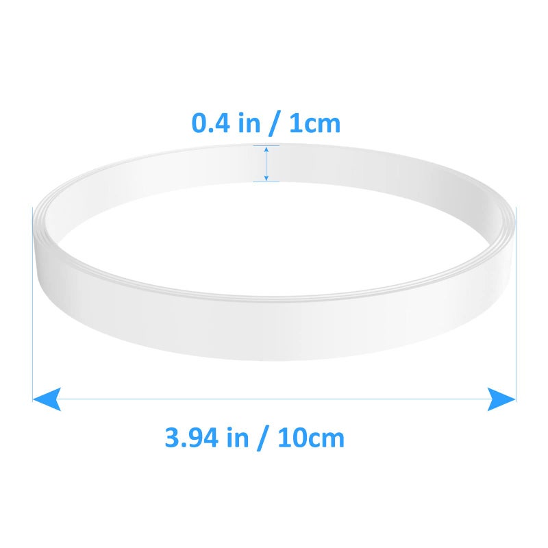 Feilifan 5 Pack Rubber Gaskets Replacement Seal White Ring for Nutri Ninja Blender Replacement for Ninja Auto iQ Pro Extractor CT680 BL456-30 BL480 BL681A BL682 BL640 (3.94 inch Gaskets) - Image 2