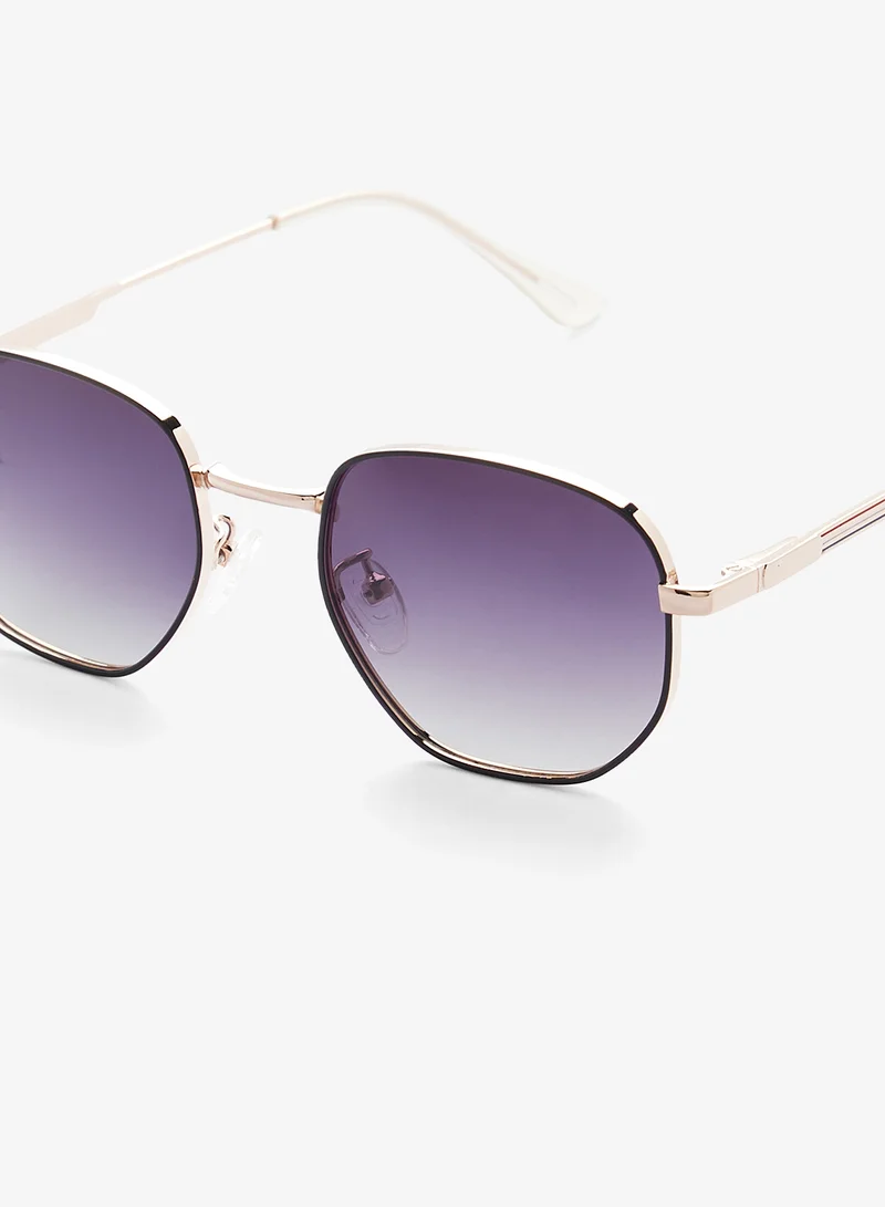 سفنتي فايف Polarized Lens Aviator Sunglasses