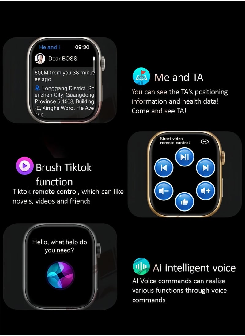 DAREU - 1.75"AMOLED Smart Watch With Answer Calls, Heart Rate/Blood Pressure/Sleep Tracker/Al Voice ChatGPT - Image 1