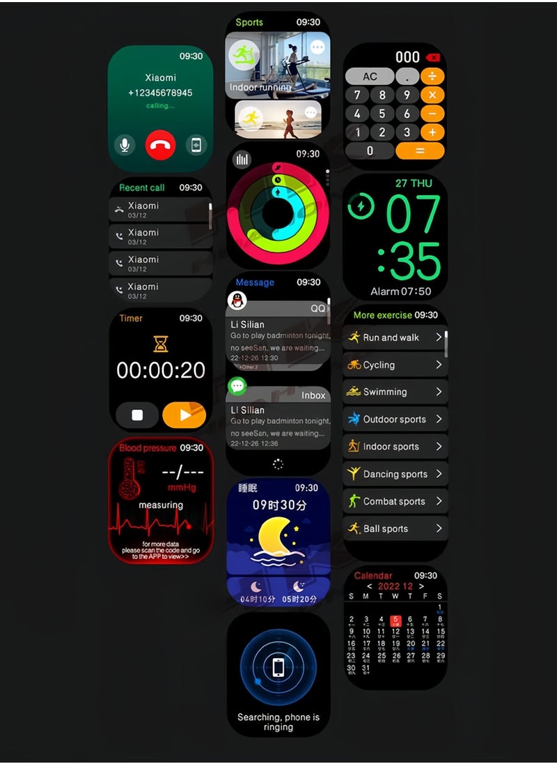 DAREU - 1.75"AMOLED Smart Watch With Answer Calls, Heart Rate/Blood Pressure/Sleep Tracker/Al Voice ChatGPT - Image 1