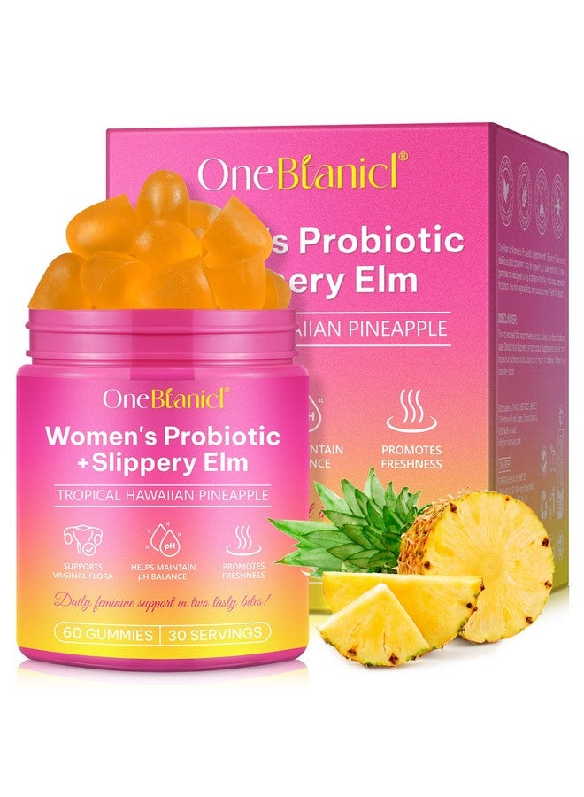 Pegciz Feminine Probiotics Gummies for Women, Vaginal Probiotics Feminine pH Gummies for Healthy Odor, Yeast Balance, Flora, Gut Health, Immune System with Slippery Elm, Prebiotics & Lactobacillus Blend - Image 1