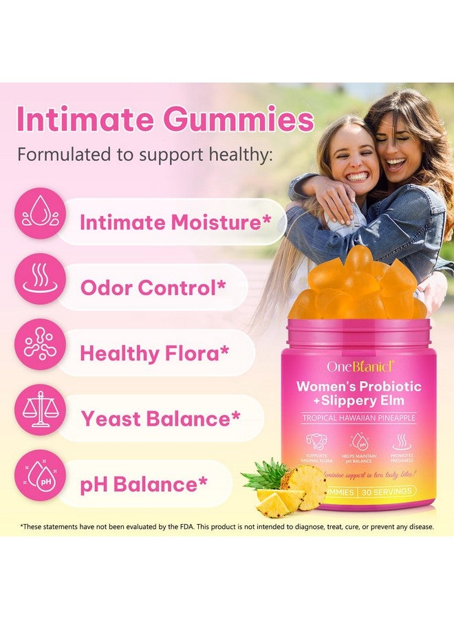 Pegciz Feminine Probiotics Gummies for Women, Vaginal Probiotics Feminine pH Gummies for Healthy Odor, Yeast Balance, Flora, Gut Health, Immune System with Slippery Elm, Prebiotics & Lactobacillus Blend - Image 3
