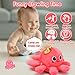 Tsomtto Baby Toys 612 Months Musical Crawling Walking Octopus Plush Light up Stuffed Animal Dancing 1 Year Old Girl Gifts Music Sensory Infant Toy 06 7 8 9 Months Learning Newborn Baby Girls Birthday Gift - Image 2