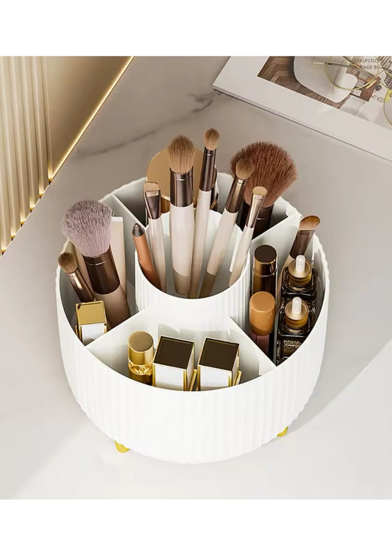 Generic 360° Rotating makeup Storage Box Desktop Makeup Organizer Cosmetic Brush Holder Lipstick Eyebrow Pencil Holder Jewelry Container  - Image 4