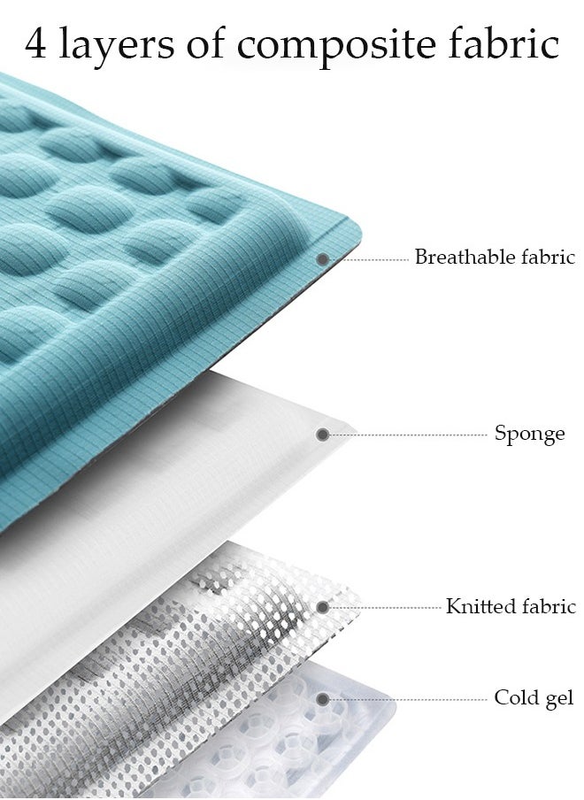 DUNISO Car seat Cushion for Gel Seat Cushion, Cooling Seat Cushion with Non-Slip Office Chair Gel Seat Cushion Home Wheelchair Seat Cushion Soft and Breathable Fits Car, SUV, Pickup Truck  - Image 5