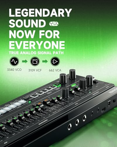 Donner ESSENTIAL L1 Synthesizer with 64-Step Sequencer, S2C Magnetic Modular System, Portable Synth CV/GATE/SYNC I/O - Image 2
