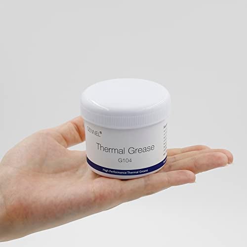GENNEL G104 100 Grams Thermal Conductive Paste, Silicone Thermal Compound Grease, Heatsink Paste for CPU Radiator Coolers LED Printer Chipset Cooling - Image 4