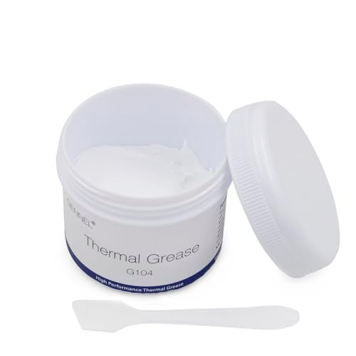 GENNEL G104 100 Grams Thermal Conductive Paste, Silicone Thermal Compound Grease, Heatsink Paste for CPU Radiator Coolers LED Printer Chipset Cooling - Image 1