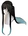 Cosrea Japanese Anime Costume Cosplay Wig Long Straight Synthetic Hair for Halloween Women - Image 2