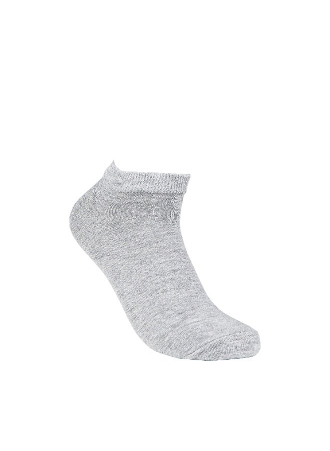 STITCH Women's Pack of 3 Lycra Ankle Casual Plain Socks - Image 2