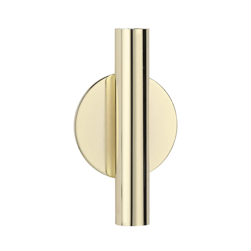 JUXYES Pack of 2 Wall Flower Vase Tube Metal Flower Vase with Sticker  Modern Dried Flower Holder Wall Decoration for Porch Home Office - Image 4