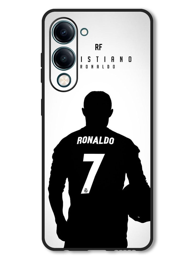 Theodor Case Compatible with Vivo Y29s Protection Shockproof Bumper Cover RF Cristiano Ronaldo - Image 1