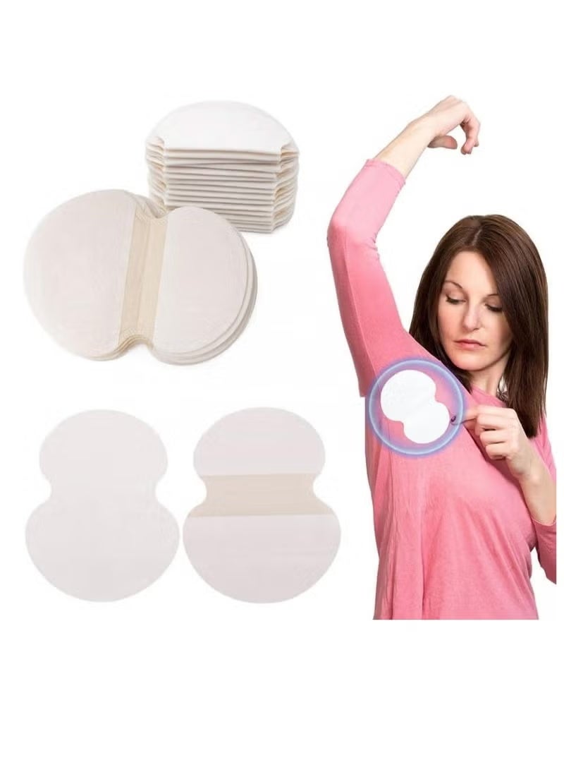 Generic 50 Pcs Underarm Sweat Pads, Disposable Armpit Pads for Sweating,Thin Antis Sweat Pad Absorbing Patch, Comfortable Unflavored, Non Visible, Armpit Protection, Disposable Underarm Pads for Women Men  - Image 1