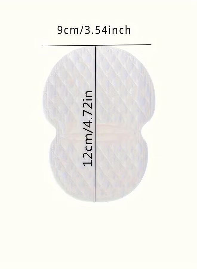 وسادات العرق تحت الإبط للاستعمال مرة واحدة سريعة الجفاف، لاصقة ماصة، غير مرئية - حماية من الرائحة والرطوبة للرجال والنساء - 50 قطعة - مثالية للفساتين والقمصان والملابس الضيقة - وسادات تعرق - Image 5