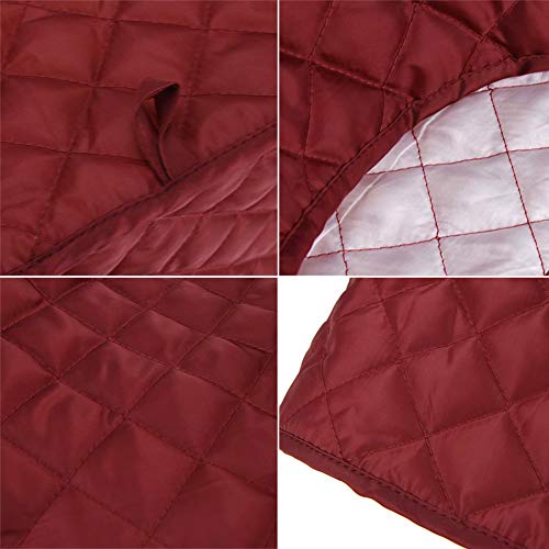 Ruibo Toaster Cover 2 Slice,small Appliance Cover For Kitchen / Keep Toaster Free From Dust And Fingerprint (11.5w X 8d X 8h, Wine Red) - Image 4