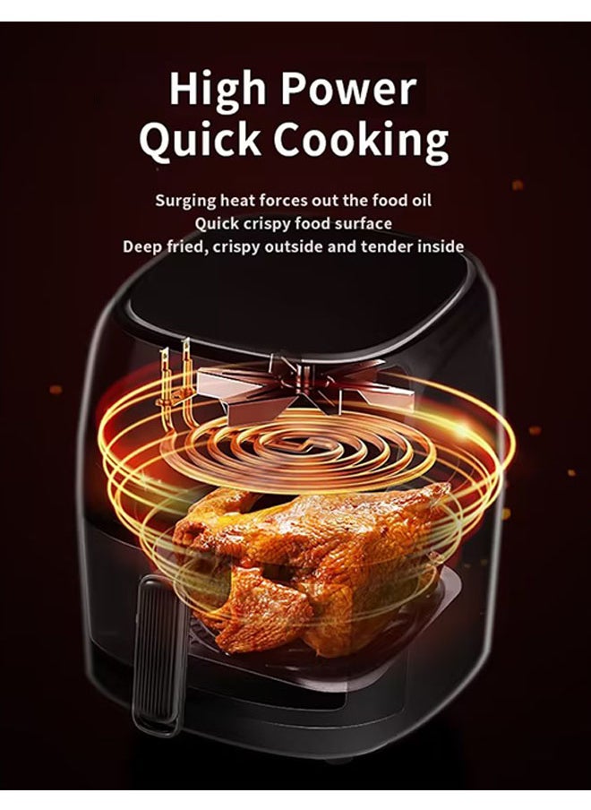 Arabest - Air Fryer,8 Liter Capacity,Multi-functional Cooking Function,Smart Touch Control,Precise Temperature Control,Suitable for Dessert/Fries/Chicken(White) - Image 1