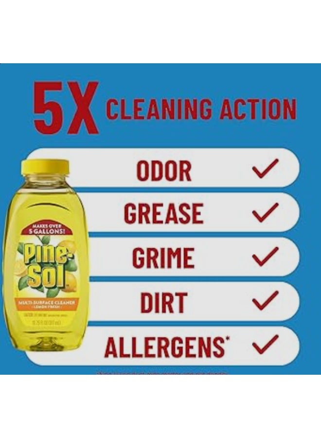 باين سول باين-سول منظف ومعطر متعدد الأسطح، برائحة الليمون المنعشة، 24/28 أونصة سائلة - Image 5