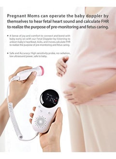 Portable Doppler Fetal Heart Rate Monitor for Home Easy to Use - pzsku/ZE1A215C824C0F3947487Z/45/_/1684313196/e5b48493-2aaf-4911-a229-861060c71072