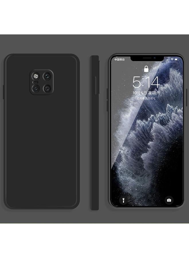 erorex Case For Huawei Mate 20 Pro Solid Color Imitation Liquid Silicone Straight Edge Dropproof Full Coverage Protective Case - Image 1