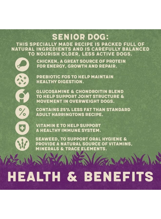 Harringtons Complete Chicken Rice Senior Dry Food 12Kg - Image 5